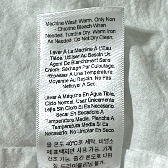 WEST ELM White Candlewick Pom Pillow Sham Cover Standard 20x26 Organic Cotton - Picture 7 of 11